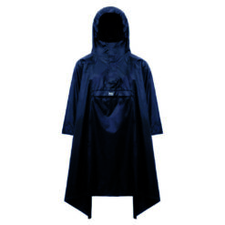 Mac in a Sac (MIAS) Poncho Navy incredibly versatile and handy waterproof
