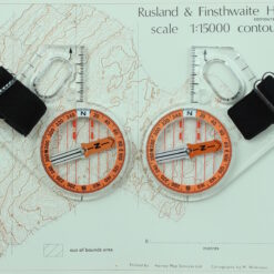 Orientsport forest left and right thumb compass