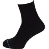 ​The 1000 Mile Original Socks double-layer design providing a blister-free experience for activities like running, gym workouts, and daily wear. Black