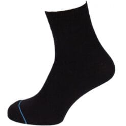 ​The 1000 Mile Original Socks double-layer design providing a blister-free experience for activities like running, gym workouts, and daily wear. Black