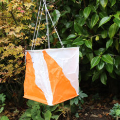 Orienteering control kite (IOF) size approx 30cm x 29cm - Used for competition and training. Includes hanging string