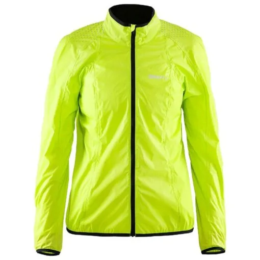 CRAFT Move Rain Jacket for women. Lightweight, windproof / waterproof jacket with taped seams and ventilation openings, Flumino