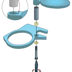 moscow compass magnifier post in parts