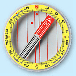 Moscow Model 11 Universal - Good value beginners compass - Needle settling time: 1.5 - 2.0 sec - Stability during running: Good