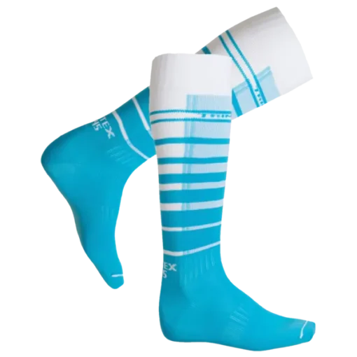 Trimtex Extreme orienteering socks are hard-wearing o-socks - Azure Blue