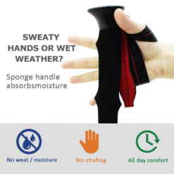 GeerTop Collapsible Trekking Pole grip in detail