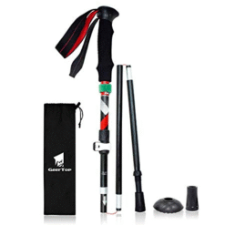 GeerTop Collapsible Trekking Pole whats in the kit