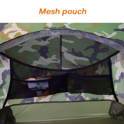 geertop-tent-bivy-mesh-pouch GeerTop Plume Bivy II Ultralight 1-Person Waterproof Tent mesh pouch