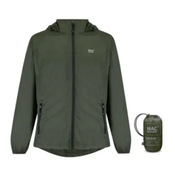 Mac In A Sack Original Packable Waterproof Jacket Khaki