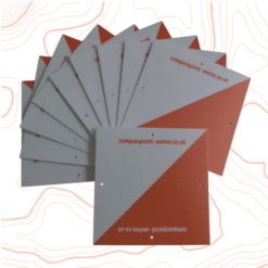 Permanent control markers for orienteering 10x10