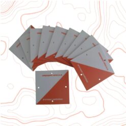 Permanent control markers for orienteering 5x5