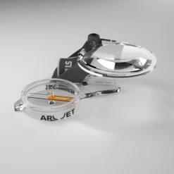 This Silva Arc Jet thumb compass can be combined with Arc Zoom magnifier as an optional accessory