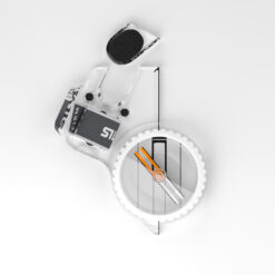 Silva ARC JET 360 compass from the top Left