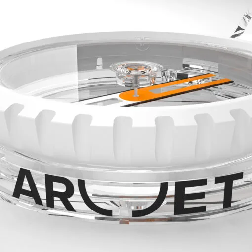 Silva ARC JET 360 compass close up capsule