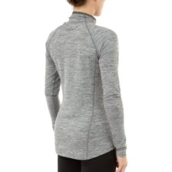 Inov8 mid layer women grey back on the model