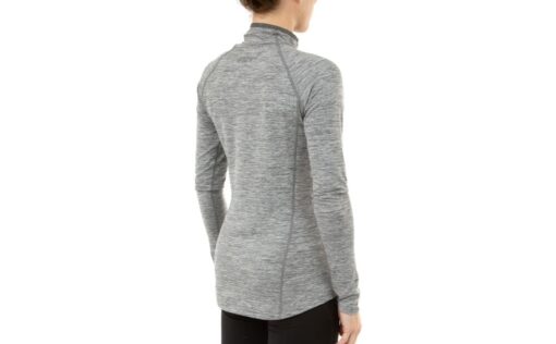 Inov8 mid layer women grey back on the model