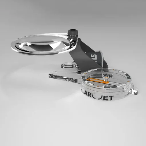 Silva Arc Zoom compatible with thumb compasses in the Arc Jet series. Fits both left- and right-hand models. On Silva Arc Jet S Right