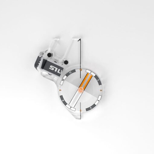 Silva ARC JET C S Compass left thumb compass close up