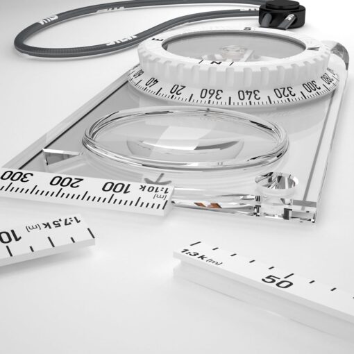Silva SPIKE JET ZOOM Compass scale details