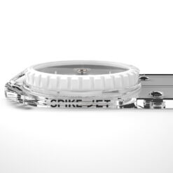 Silva Spike Jet compass is the most compact model in the Spike Jet series with a smaller baseplate, smaller capsule and less details side view