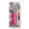 UP elastic laces with a high visibility reflective fleck - pink