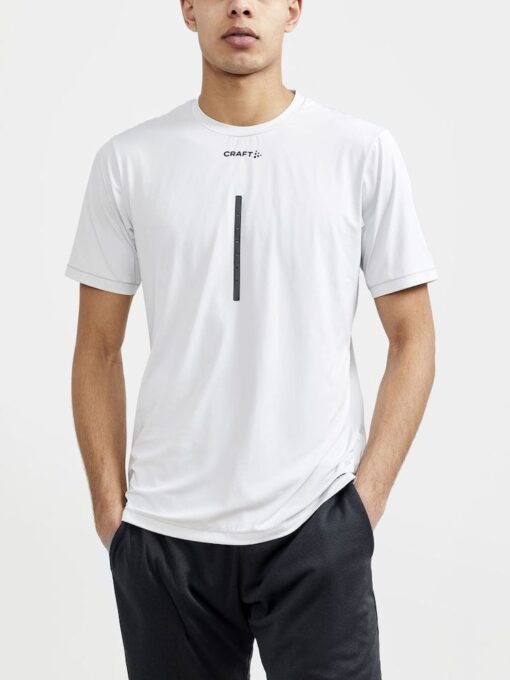Craft ADV Charge SS Tech Tee Men Ash front view