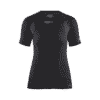 CRAFT Active Extreme X Round Neck Short Sleeve Baselayer, Women’s – high-performance baselayer tee built for racing and intense workouts in mild to cold winter conditions
