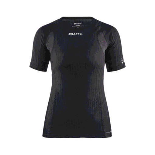 CRAFT Active Extreme X Round Neck Short Sleeve Baselayer, Women’s – high-performance baselayer tee built for racing and intense workouts in mild to cold winter conditions