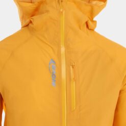 INOV8 Stormshell V2 yellow trail running waterproof jacket fully taped seams zipped front pocket