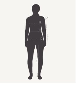 trimtex women's size guide WOMEN - Body measurements in cm
