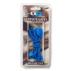 UP elastic laces with a high visibility reflective fleck - blue