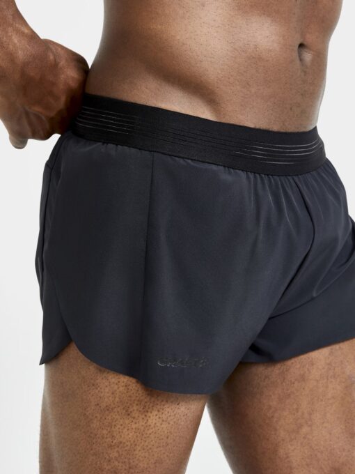CRAFT PRO Hypervent Split Shorts Men, black closeup