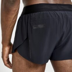 CRAFT PRO Hypervent Split Shorts Men, black closeup