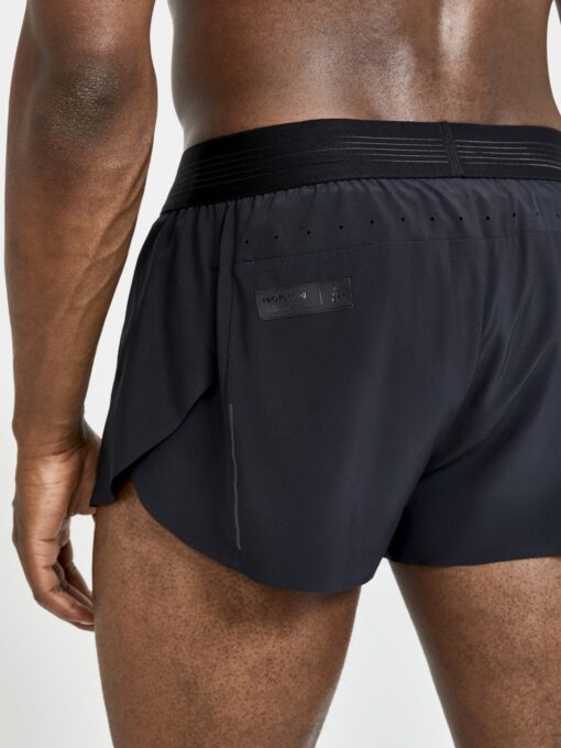 CRAFT PRO Hypervent Split Shorts Men, black closeup