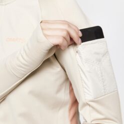 CRAFT ADV SubZ Long Sleeve Womens pocket closeup peach
