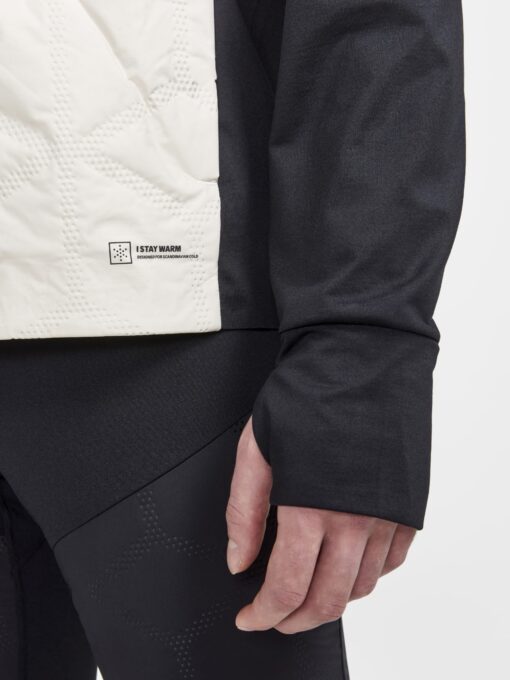 1911330-211999_ADV SubZ Jacket 2 M_Closeup4 CRAFT ADV SubZ Jacket 2 Men, ecru/black sleeve detail