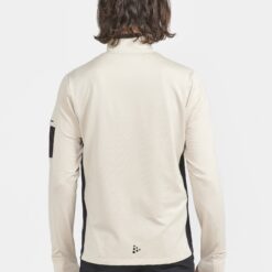 CRAFT ADV SubZ LONG SLEEVE Mens midlayer ecru back