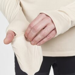 CRAFT ADV SubZ LONG SLEEVE Mens midlayer ecru - sleeve detail