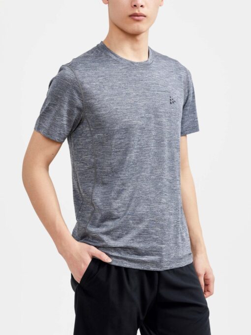 craft ADV Charge Melange Short Sleeve Tee Men Closeup