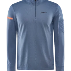 Craft ADV SubZ men's long sleeve running top black loop back breathable midlayer