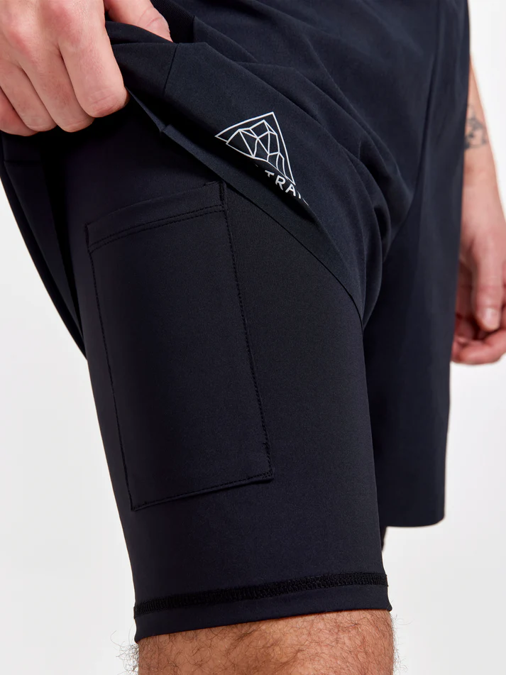 craft PRO Trail 2in1 Shorts Men Close up 5