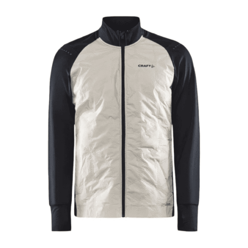 craft-ADVSubZJacket2M_Front CRAFT ADV SubZ Jacket 2 Men Advanced running jacket ecru-black