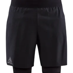 craftmPRO Trail 2in1 Shorts Men Front black