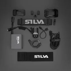 SILVA Exceed 4XT headlamp main with battery beside-product