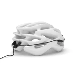 SILVA Exceed 4X headlamp main with battery beside-product cable guide on the helmet