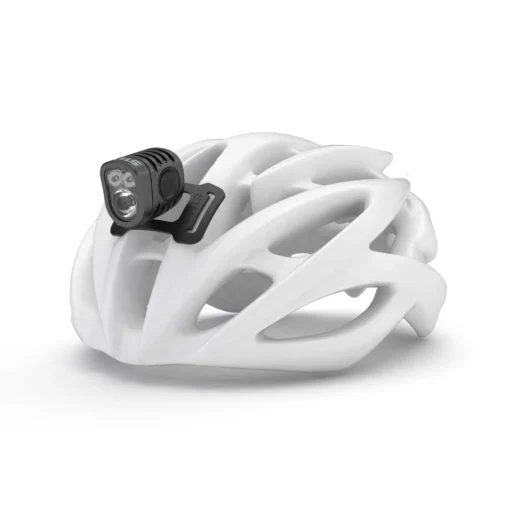 SILVA Exceed 4X headlamp main with battery beside-product lamp on the helmet fixed