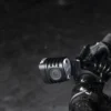 SILVA Exceed 4XT headlamp main with battery beside-product fixed on the bike frame
