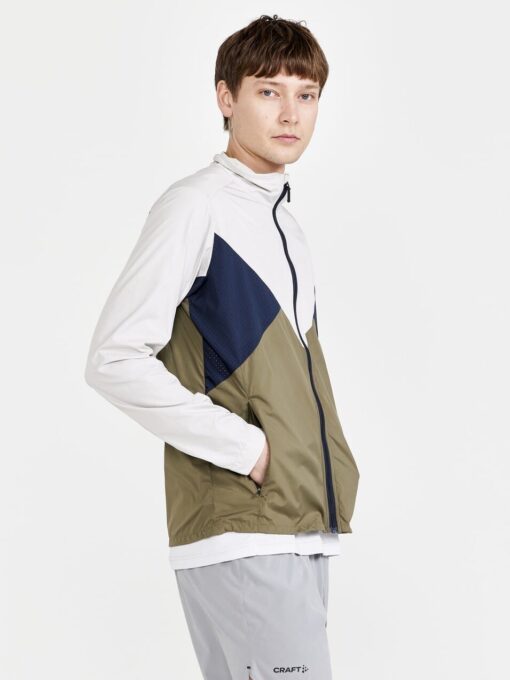 CRAFT ADV Essence Wind Jacket Men ASH-RIFT (front)