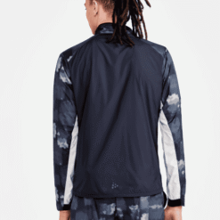 CRAFT ADV Essence Wind trail running Jacket Men BLACK-GRANITE (back)