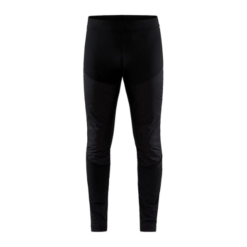CRAFT Men's warm / winter running tights. Black